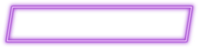 Purple Neon Rectangular Shape